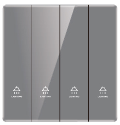 超薄亮面真玻璃 白灰系列